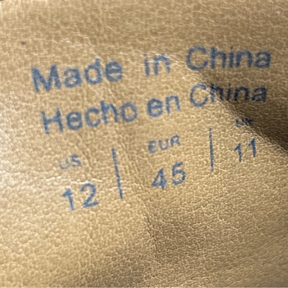 Aldo Black Leather Lace Up Almond Cap Toe Dress Shoes Mens Size 12 - Excellent - Picture 12 of 13